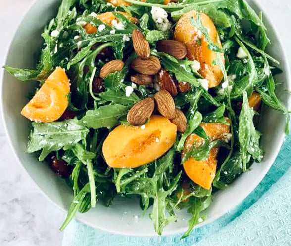 Apricot & Almond Summer Salad – Rocky Mountain Olive Oil