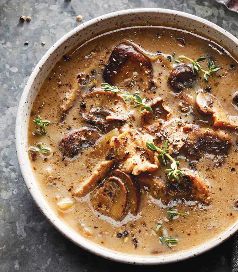 Balsamic Mushroom Soup – Rocky Mountain Olive Oil