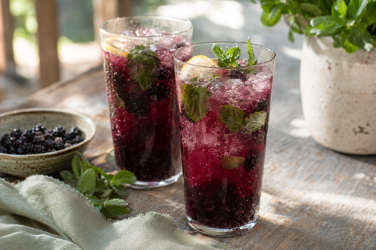 Black Currant & Mint Spritzer – Rocky Mountain Olive Oil