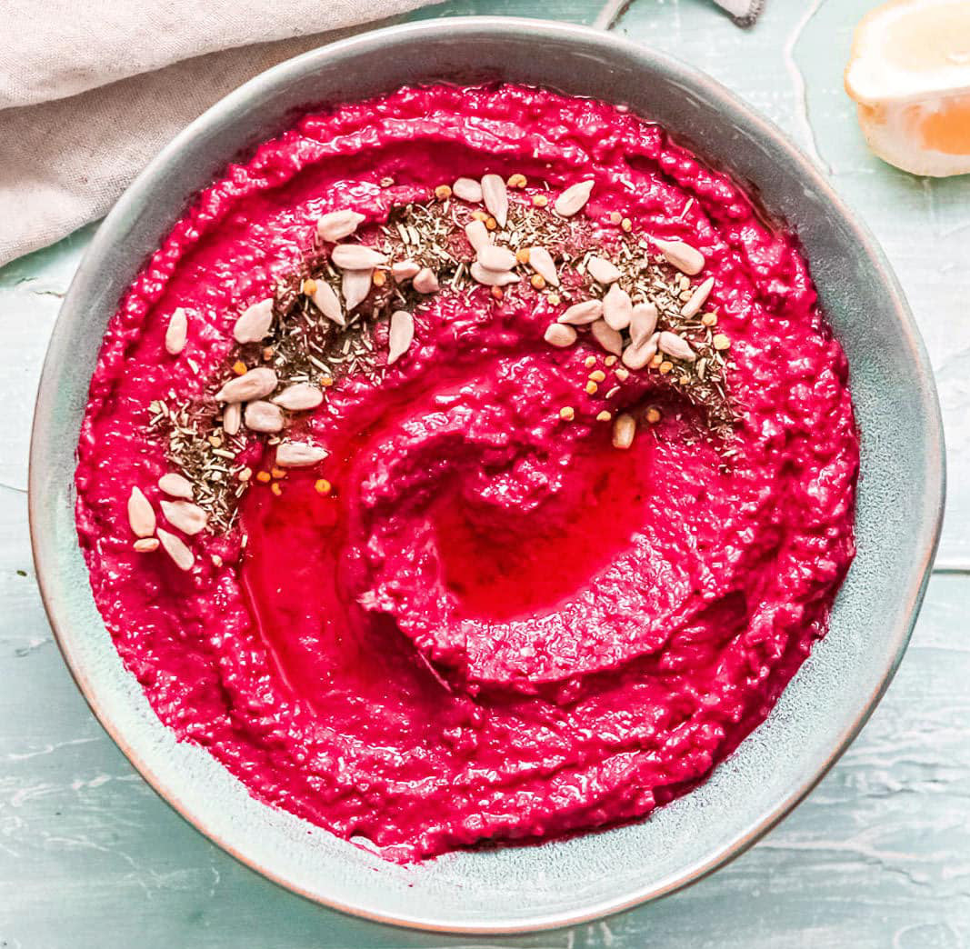 Dill & Beet Hummus – Rocky Mountain Olive Oil