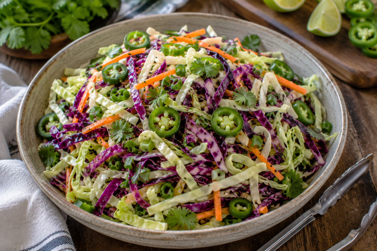 Jalapeño Balsamic Cabbage Slaw – Rocky Mountain Olive Oil