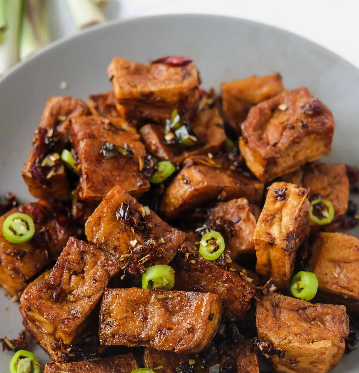 Lemongrass Mint Marinated Tofu Stir-Fry – Rocky Mountain Olive Oil