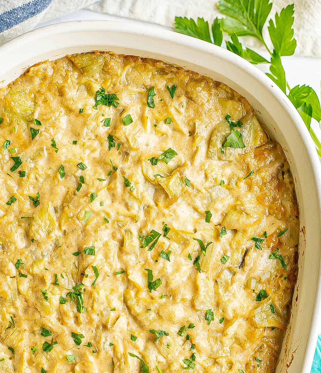 Mushroom & Sage Artichoke Dip – Rocky Mountain Olive Oil
