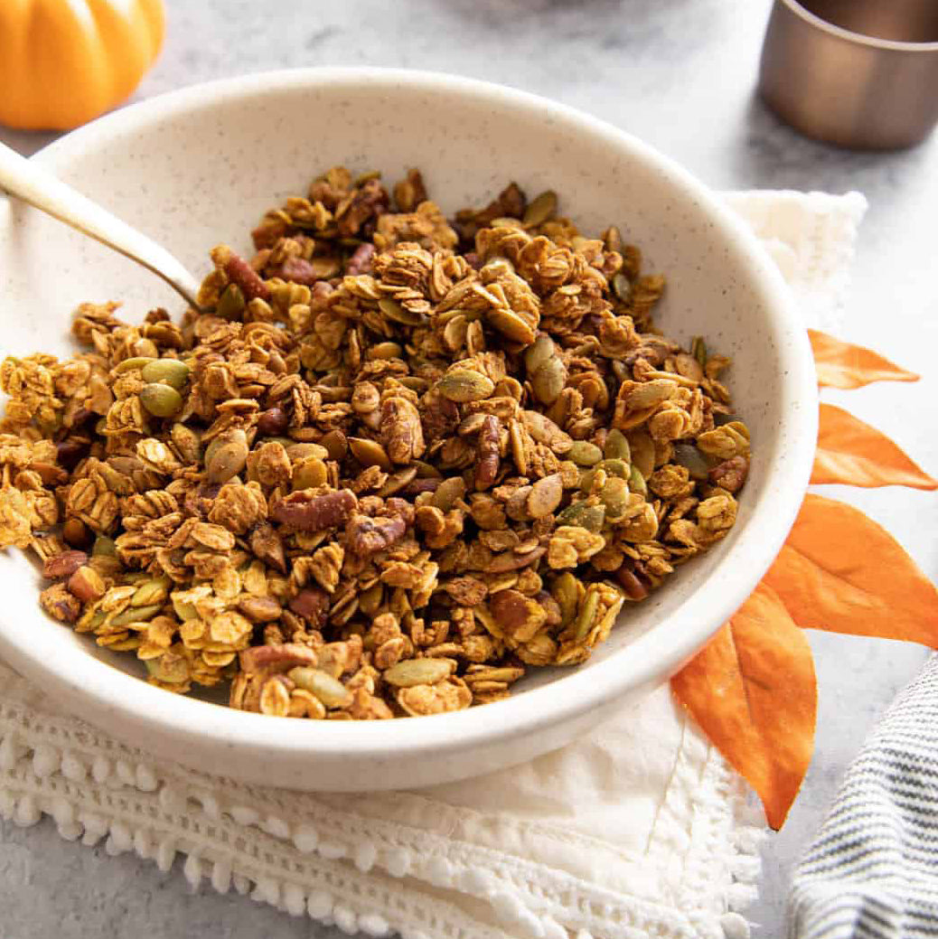 Pumpkin & Orange Granola – Rocky Mountain Olive Oil