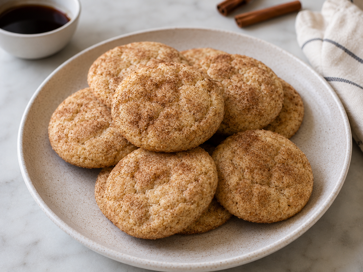 Vanilla Balsamic Snickerdoodles – Rocky Mountain Olive Oil