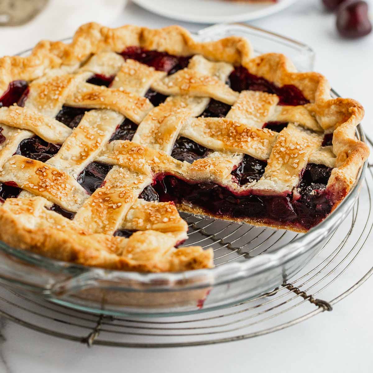 Rosemary Cherry Balsamic Pie – Rocky Mountain Olive Oil