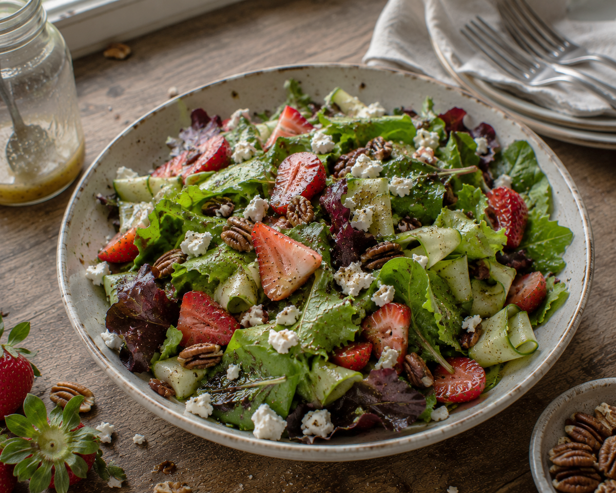 Simple Strawberry Salad – Rocky Mountain Olive Oil