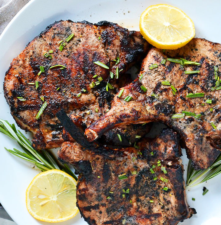 Tarragon Balsamic Glazed Pork Chops – Rocky Mountain Olive Oil