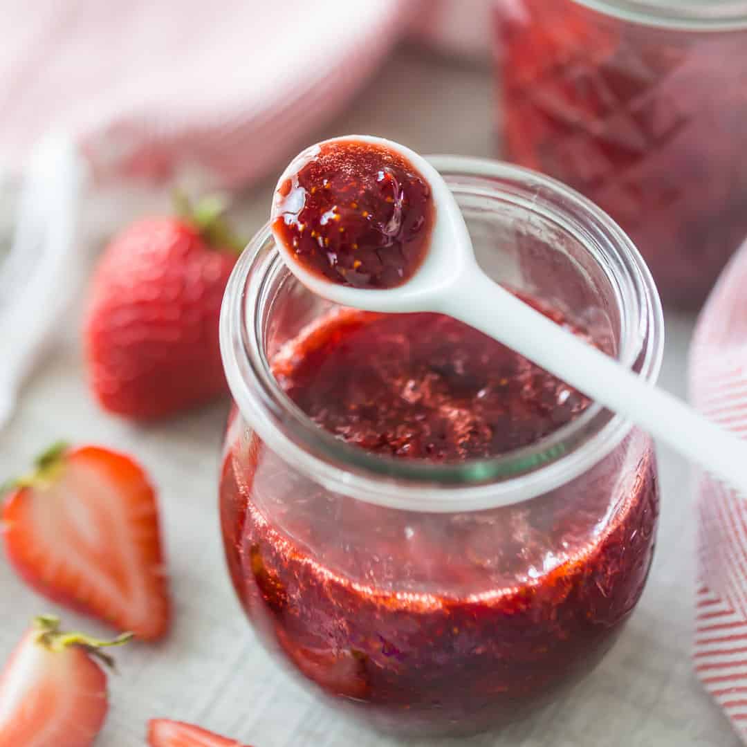 Tarragon Balsamic Strawberry Jam – Rocky Mountain Olive Oil