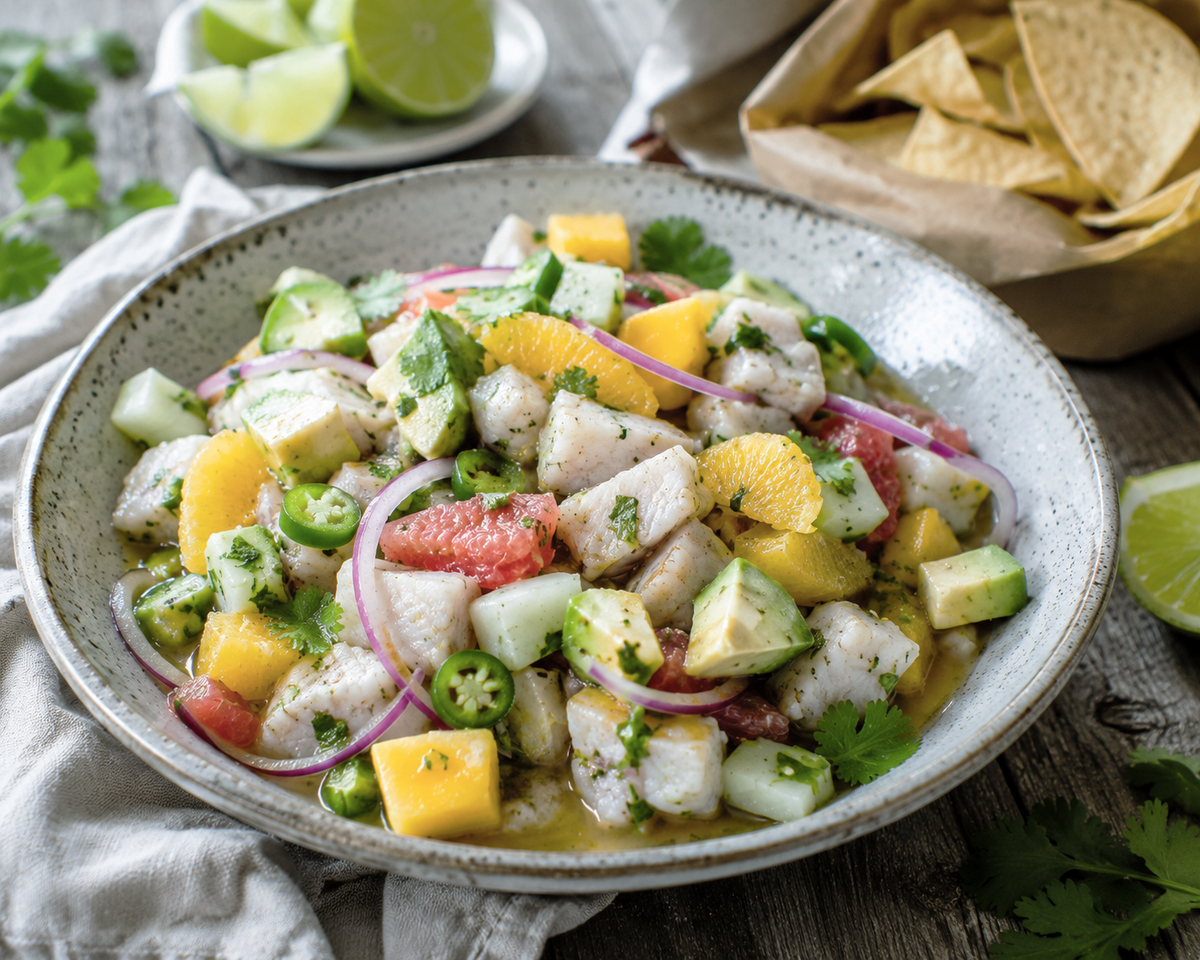 Tropical Citrus Ceviche – Rocky Mountain Olive Oil