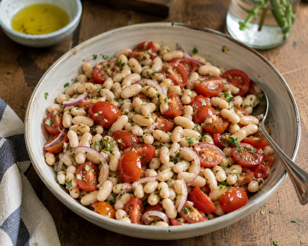 White Bean and Tomato Salad – Rocky Mountain Olive Oil