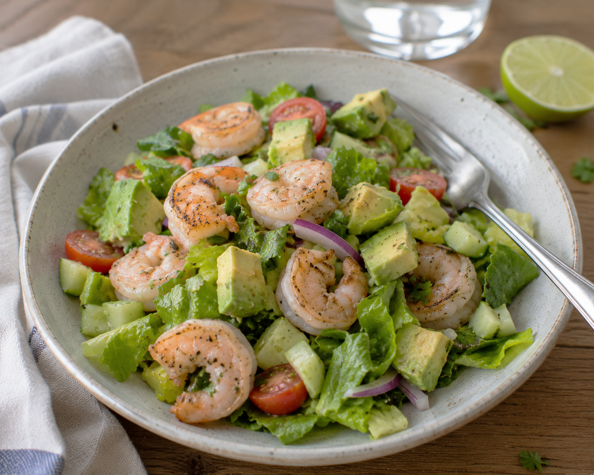 Zesty Shrimp & Avocado Salad – Rocky Mountain Olive Oil