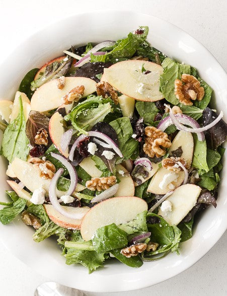Harvest Salad with Autumn Apple-Walnut Vinaigrette – Rocky Mountain Olive Oil