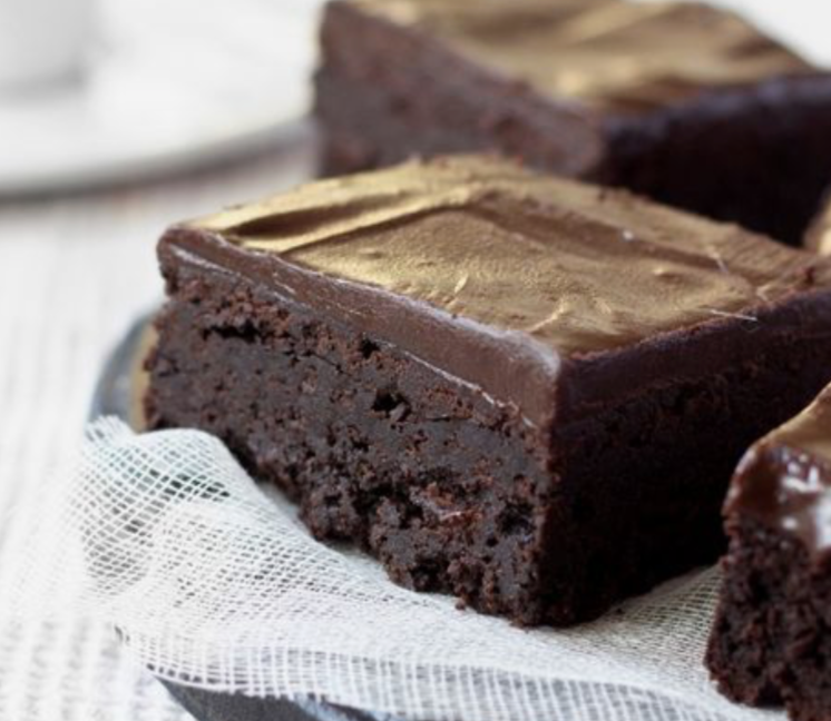 Brownies with Tangerine Balsamic Ganache – Rocky Mountain Olive Oil