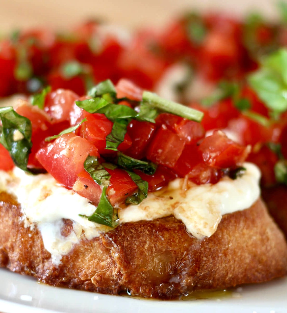 Burrata Bruschetta with Traditional Balsamic
    
    
    
      &ndash; Rocky Mountain Olive Oil