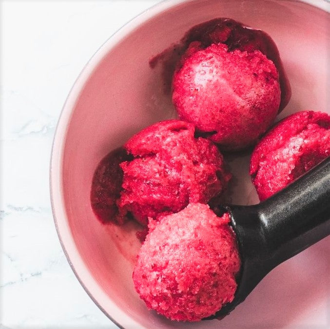 Black Cherry Balsamic Sorbet
    
    
    
      &ndash; Rocky Mountain Olive Oil