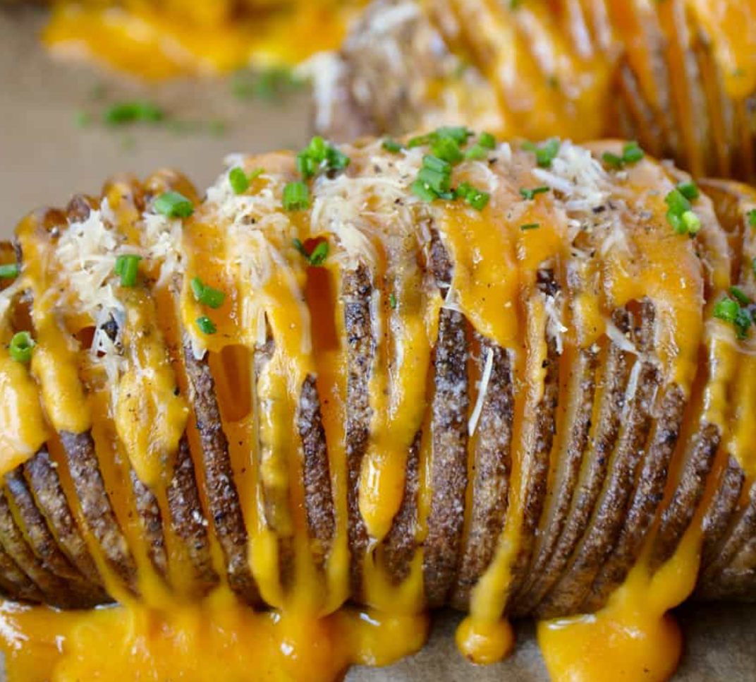 Roasted Garlic Hasselback Potatoes – Rocky Mountain Olive Oil