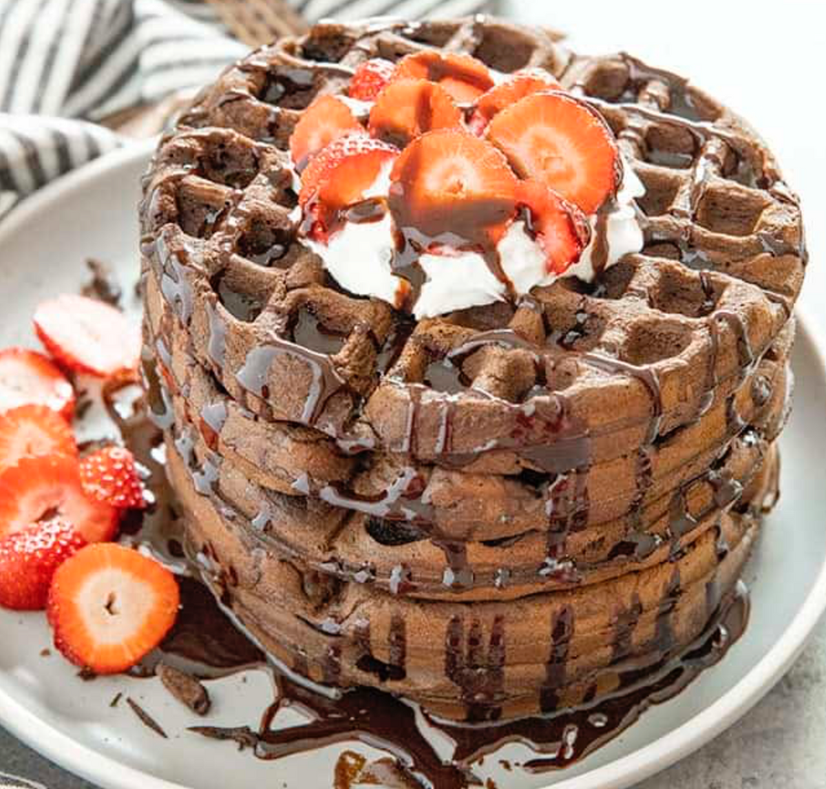 Chocolate Orange Waffles – Rocky Mountain Olive Oil