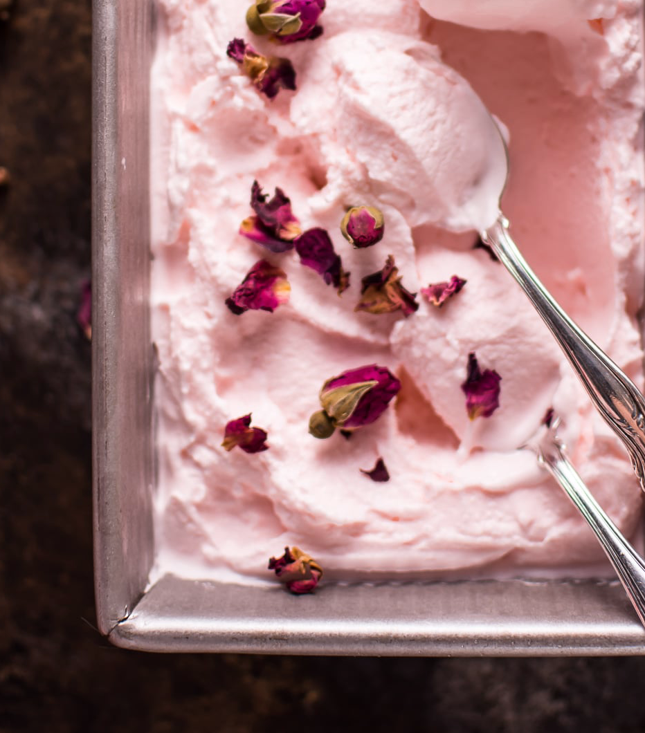 Tea Rose Ice Cream – Rocky Mountain Olive Oil