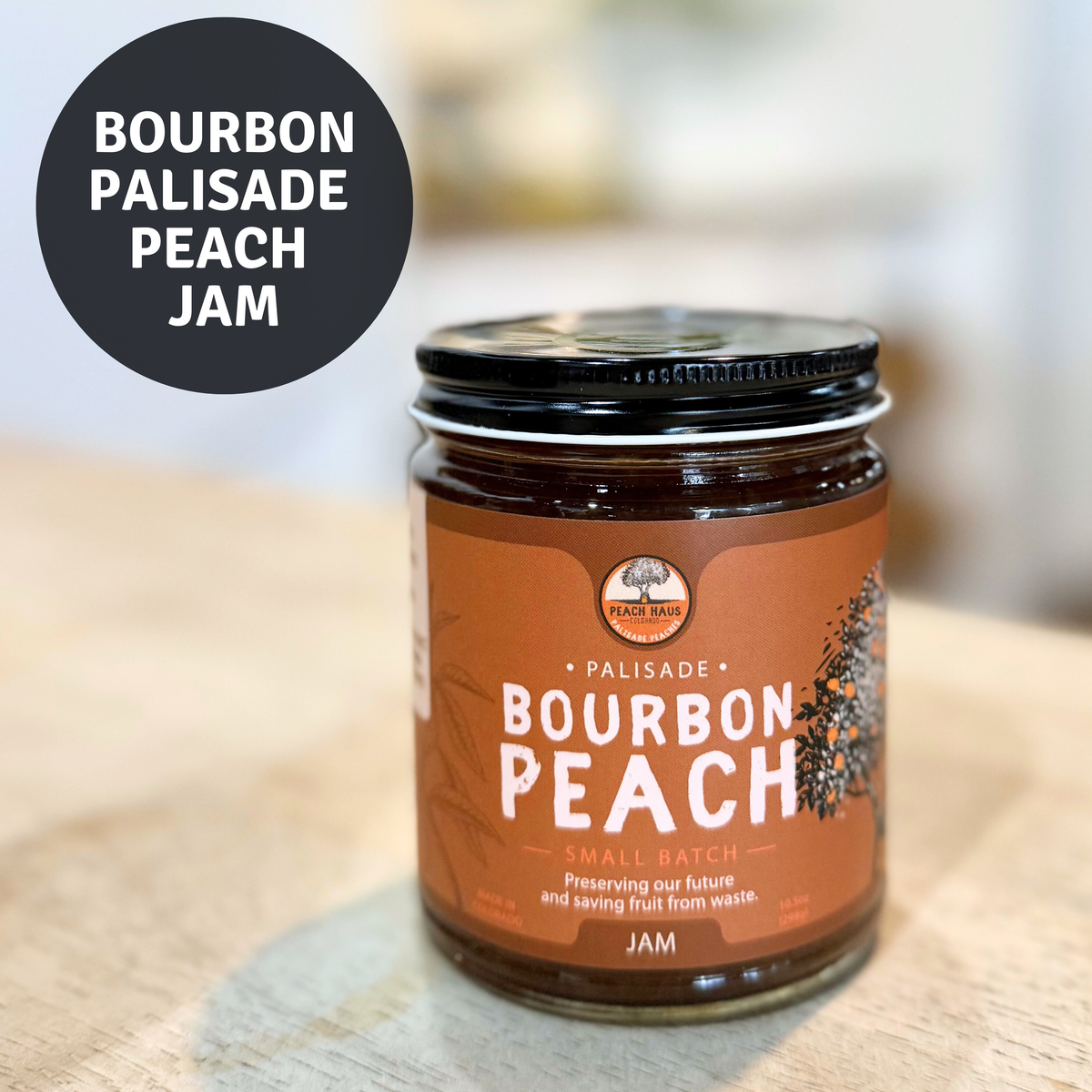 Bourbon Peach Haus Palisade Peach Jam – Rocky Mountain Olive Oil