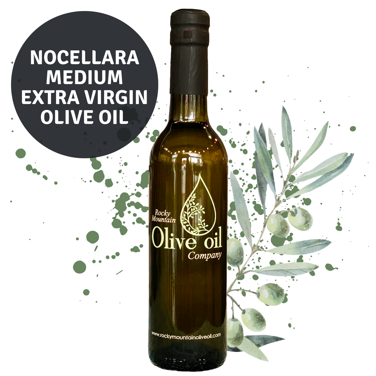 Nocellara Medium Extra Virgin Olive Oil (Italy) Rocky Mountain Olive Oil