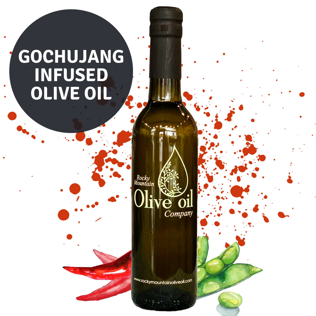 Gochujang Infused Olive Oil Rocky Mountain Olive Oil