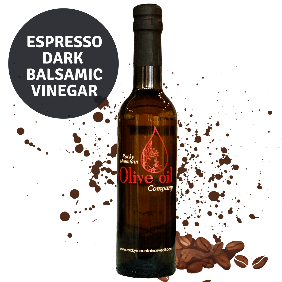 Espresso Dark Balsamic Vinegar Rocky Mountain Olive Oil