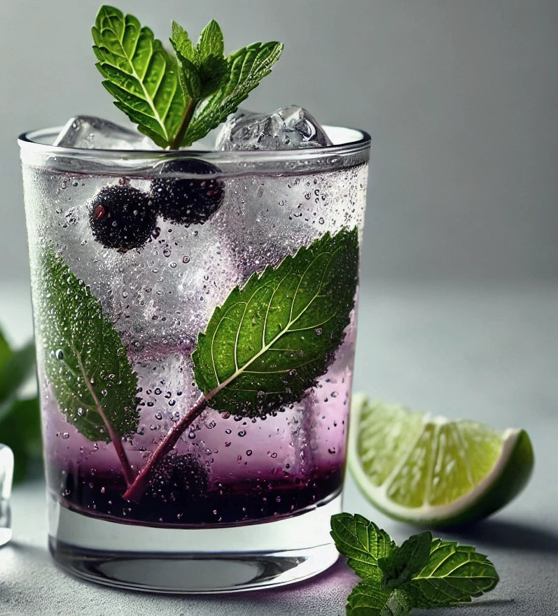 Black Currant & Mint Spritzer