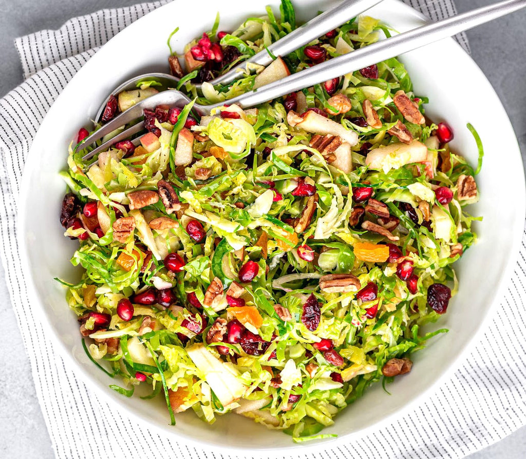 Milanese Gremolata Brussels Sprouts Salad
