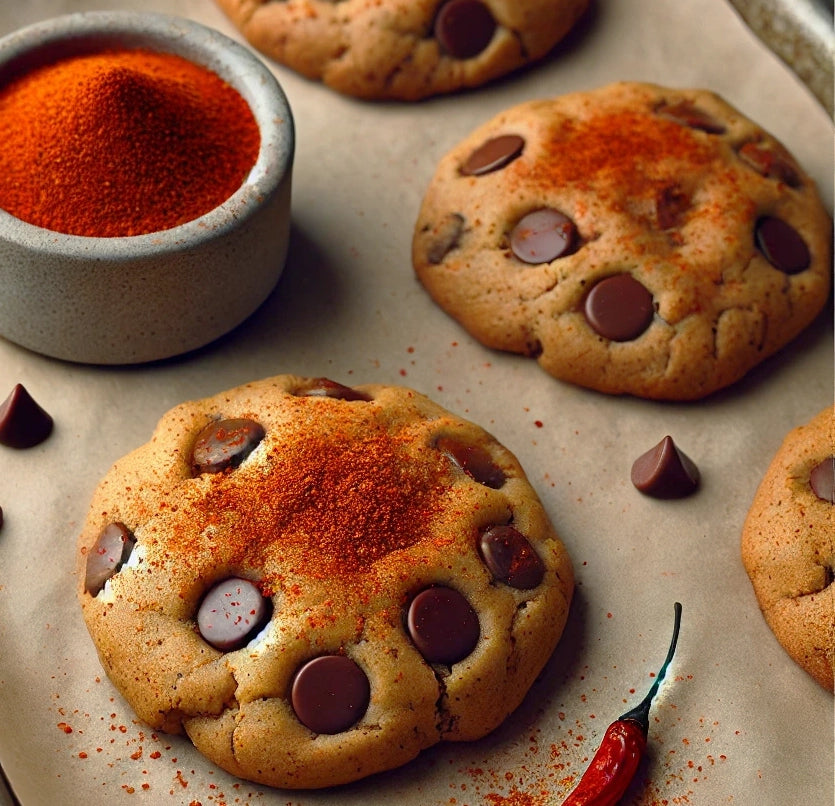 Cayenne Chili Chocolate Chip Cookies