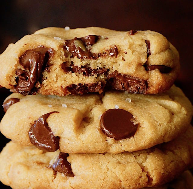 Classic Olive Oil Chocolate Chip Cookies