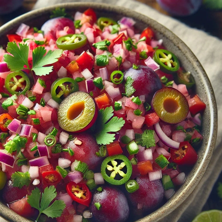 Fresh Plum Salsa