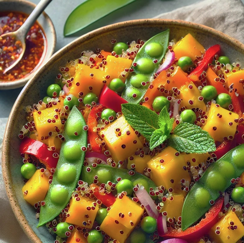 Gochujang Coconut Quinoa Salad