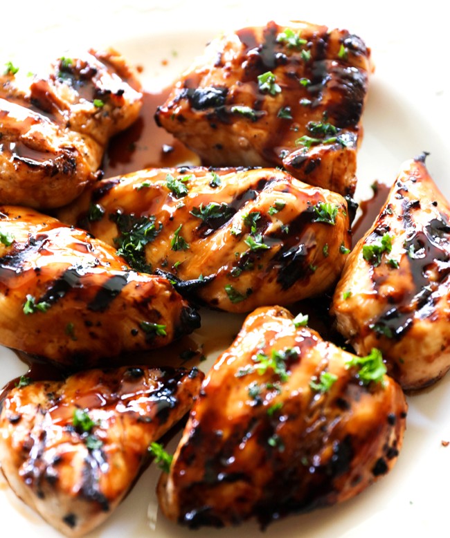 Apricot-Gochujang Glazed Chicken