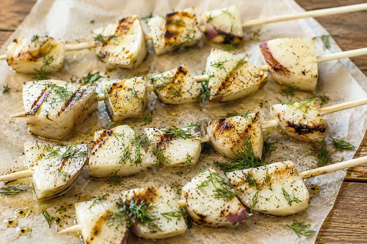 Grilled Turnips with Dill Olive Oil – Rocky Mountain Olive Oil