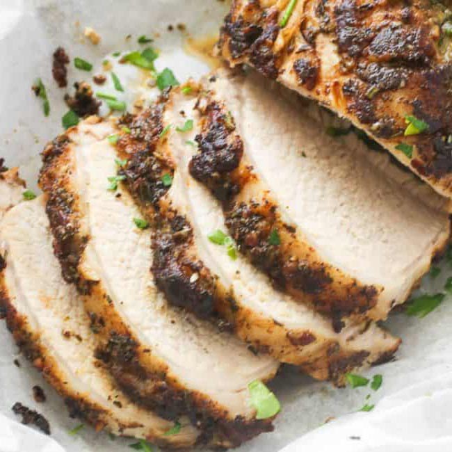 Herb Glazed Pork Tenderloin