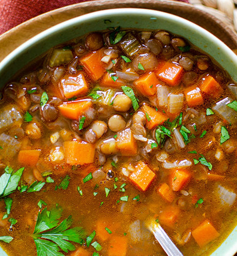 Mediterranean Lentil Soup