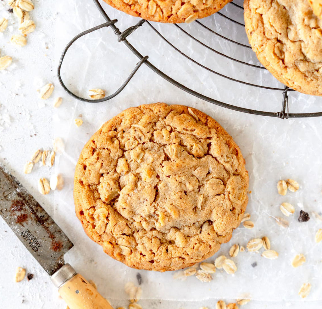 Butter Olive Oil Oatmeal Cookies