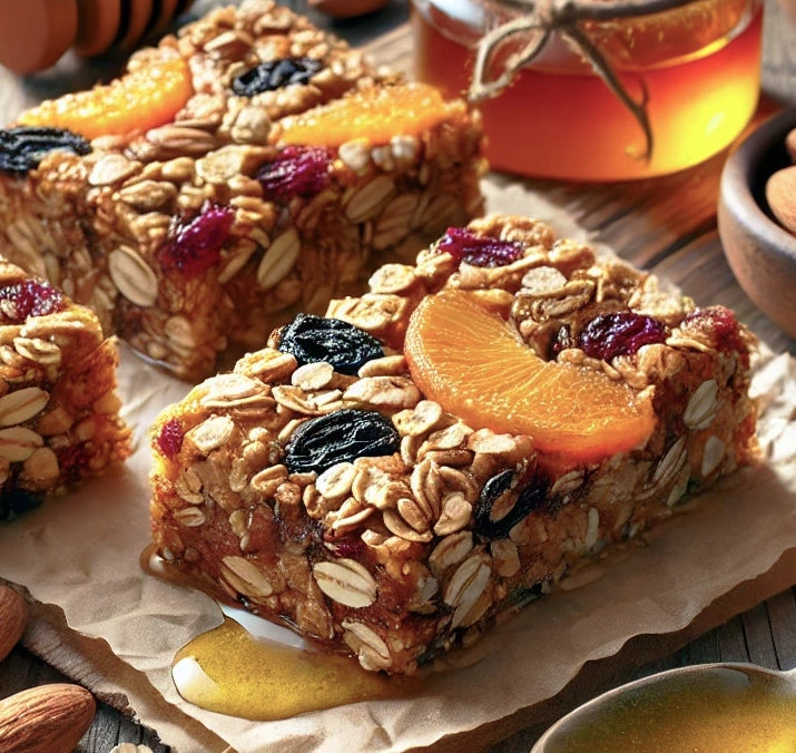 Orange & Espresso Granola Bars