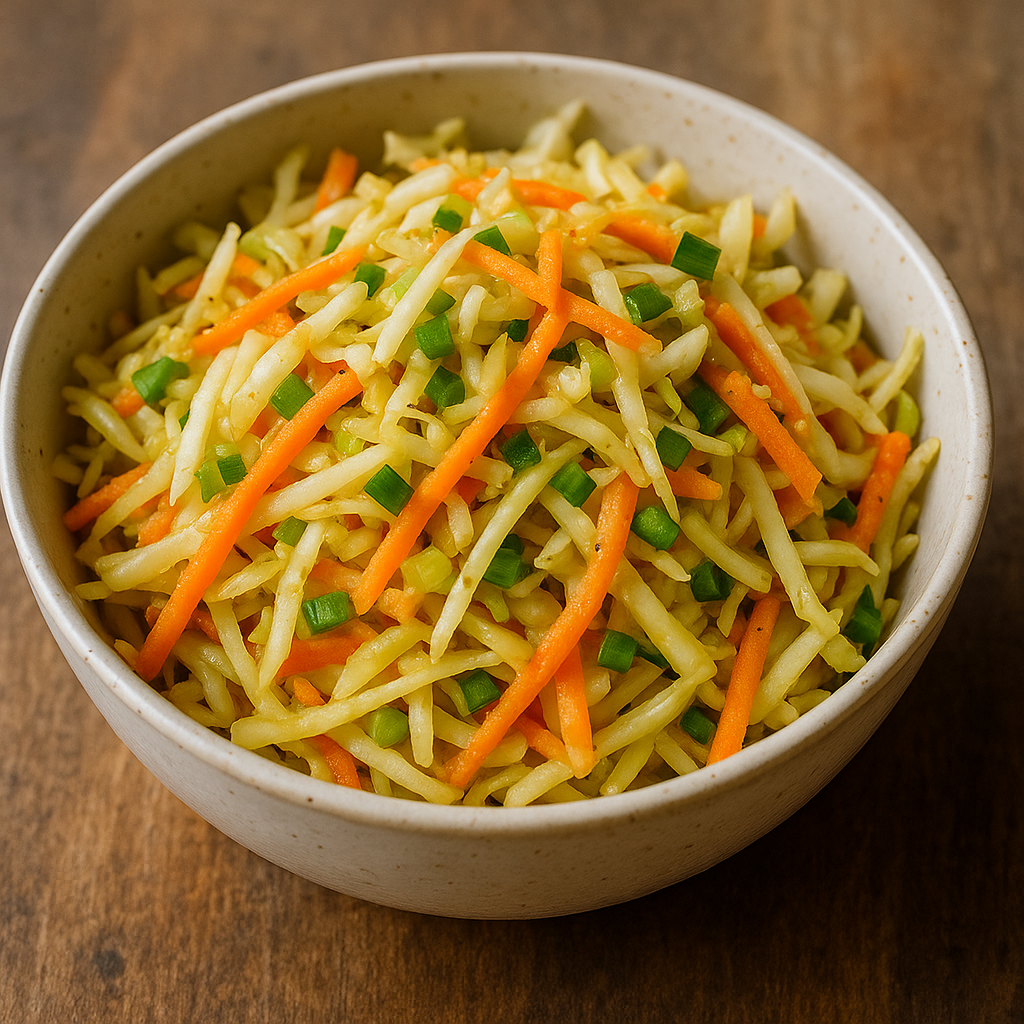Pineapple Sesame Coleslaw