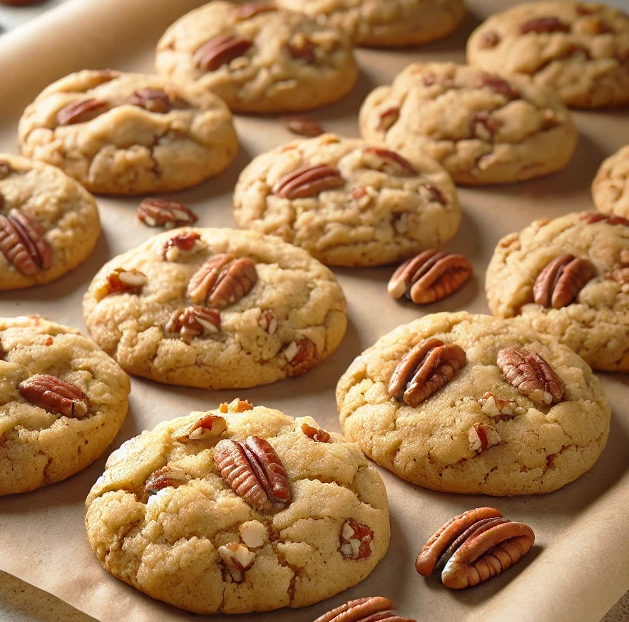 Sage Olive Oil & Pecan Cookies