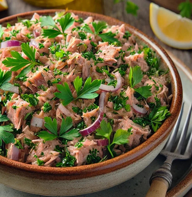 Simple Mediterranean Tuna Salad