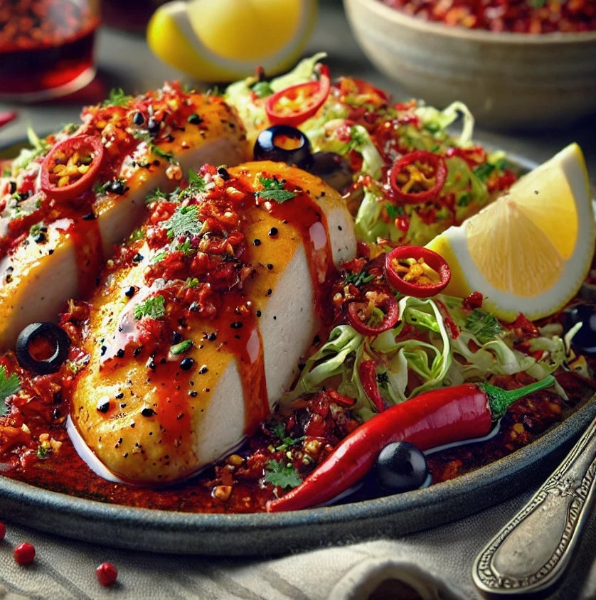 Spicy Citrus Chili Chicken Rocky Mountain Olive Oil