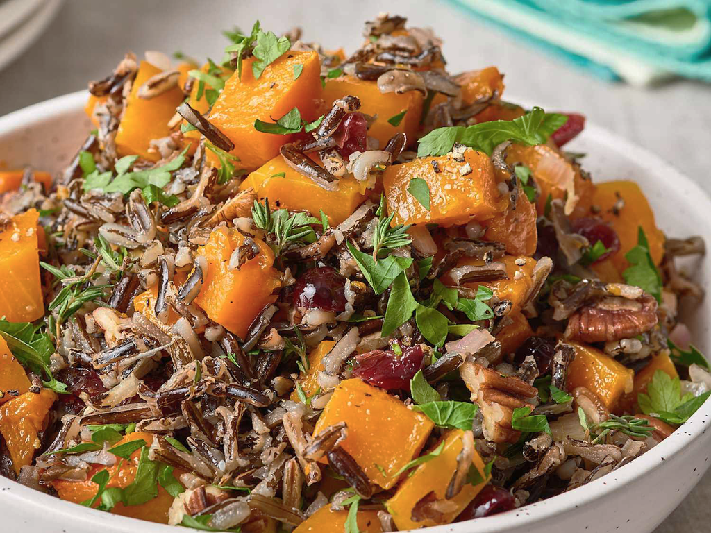 Thanksgiving Cranberry Wild Rice