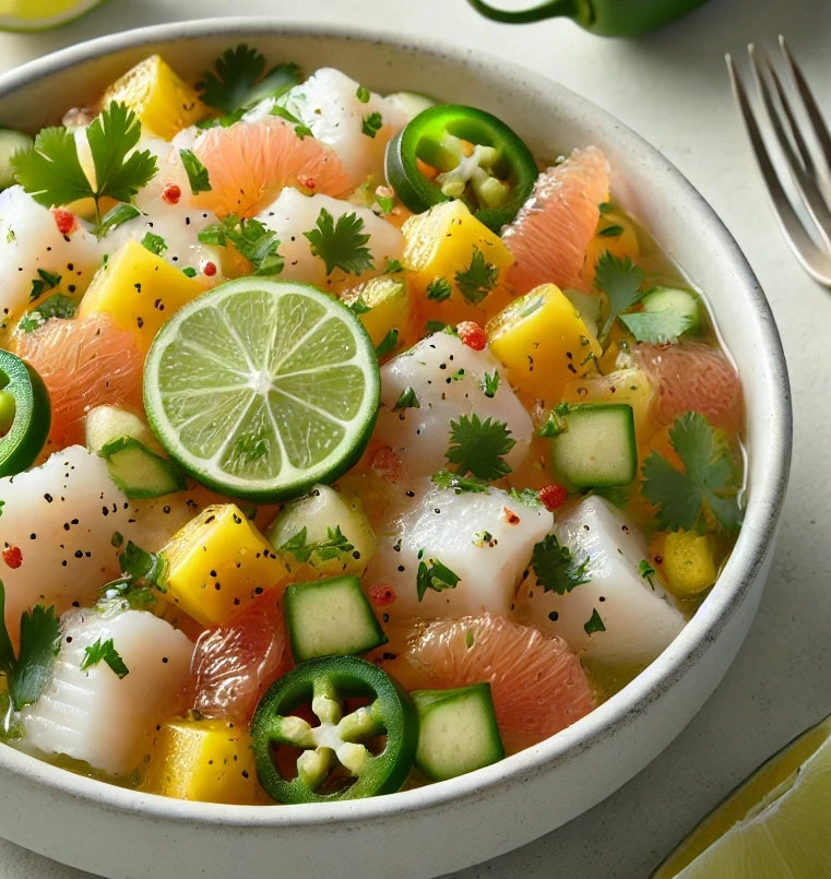 Tropical Citrus Ceviche