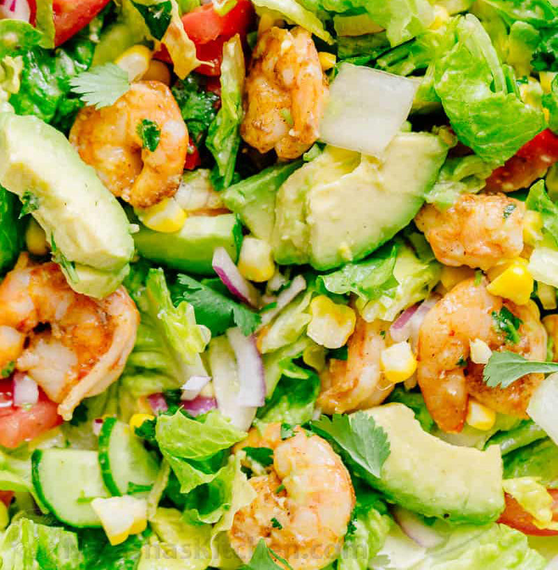 Zesty Shrimp & Avocado Salad