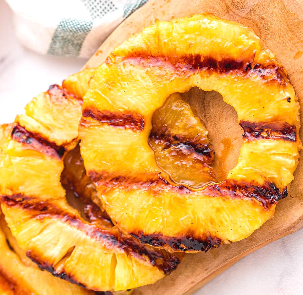 Balsamic Glazed Grilled Pineapple