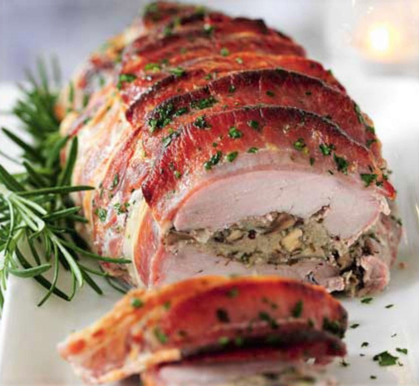 Larded Herb Pork Tenderloin – Rocky Mountain Olive Oil