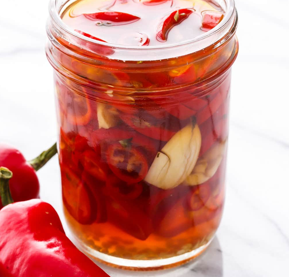 Pickled Spicy Sweet Italian Peppers