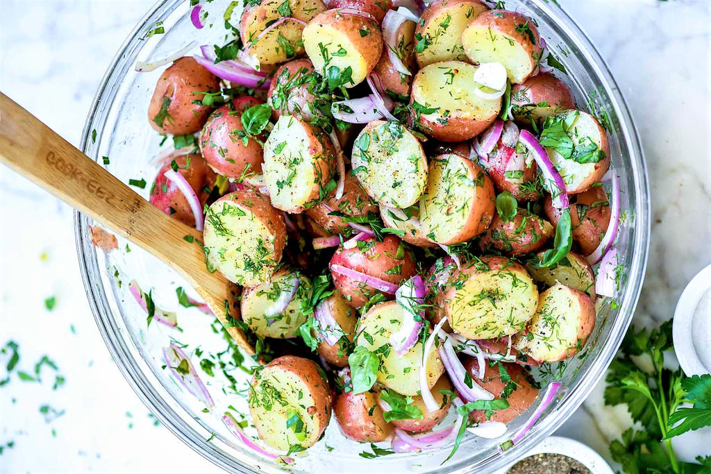Garlic Herb Potato Salad
